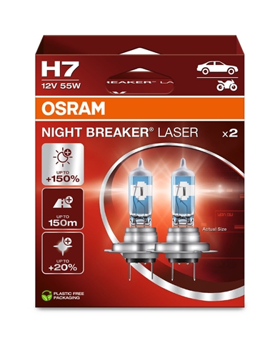  SET DUOBOX 2 BECURI 12V55W H7 NIGHTBREAKER LASER (150%)